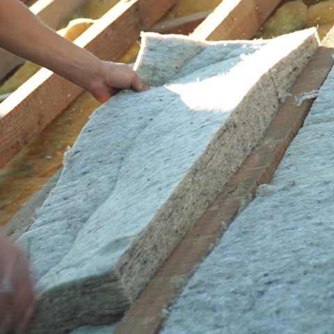 Les isolants d'origine animale