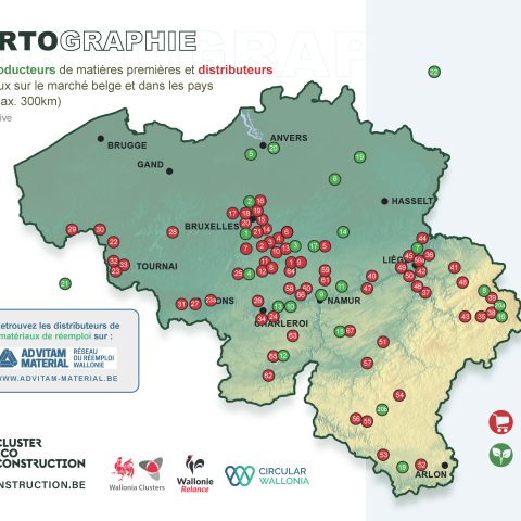 Où sont distribués les éco-matériaux?